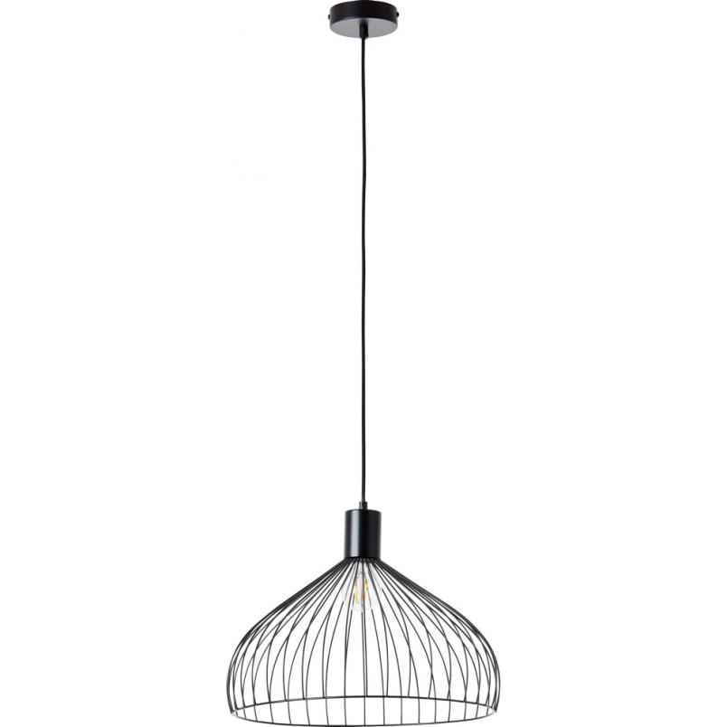 Lampa wisząca Blacky | Loftowa lampa czarna Brilliant