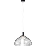Lampa wisząca Blacky | Loftowa lampa czarna Brilliant
