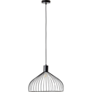 Lampa wisząca Blacky | Loftowa lampa czarna Brilliant