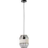 Lampa wisząca Slope czarna Brilliant - Nowoczesny design