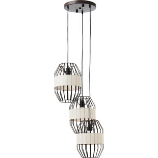 Lampa wisząca Slope czarna Brilliant - Nowoczesny design