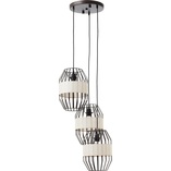 Lampa wisząca Slope czarna Brilliant - Nowoczesny design