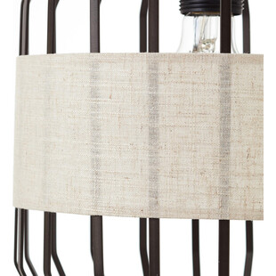 Lampa wisząca Slope IV czarna - Brilliant | Nowoczesne oświetlenie