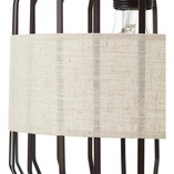 Lampa wisząca Slope IV czarna - Brilliant | Nowoczesne oświetlenie