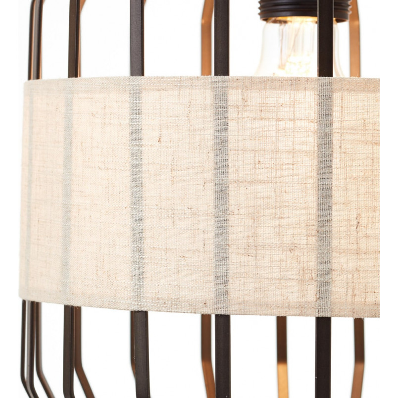 Lampa wisząca Slope IV czarna - Brilliant | Nowoczesne oświetlenie