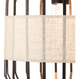 Lampa wisząca Slope IV czarna - Brilliant | Nowoczesne oświetlenie