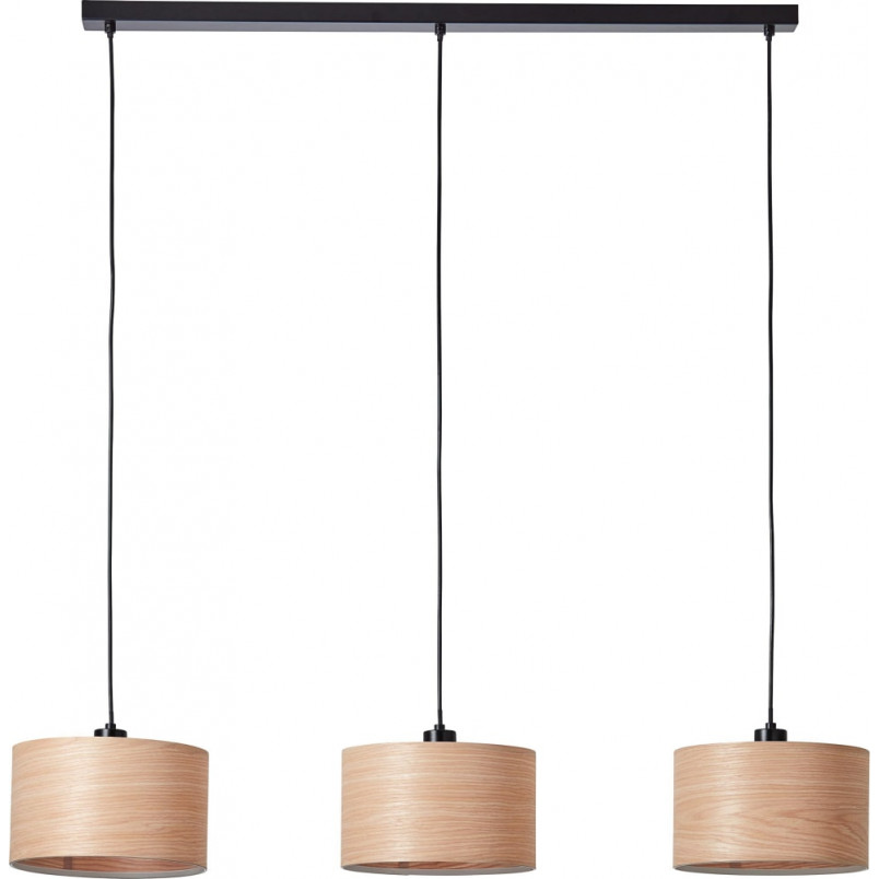 Lampa Wisząca Romm Drewno | Oświetlenie Skandynawskie Brilliant