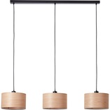 Lampa Wisząca Romm Drewno | Oświetlenie Skandynawskie Brilliant