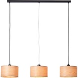 Lampa Wisząca Romm Drewno | Oświetlenie Skandynawskie Brilliant