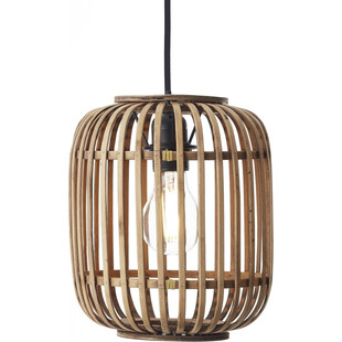 Lampa wisząca rattanowa Woodrow | Boho | Brilliant
