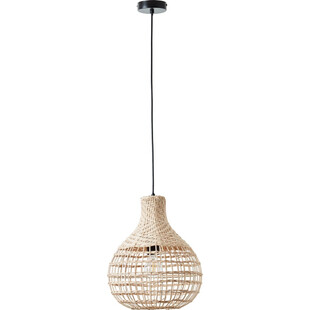 Lampa wisząca rattanowa Southsea - naturalny styl | Brilliant