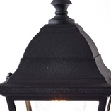 Lampa zewnętrzna retro Brilliant Newport | Czarna, E27