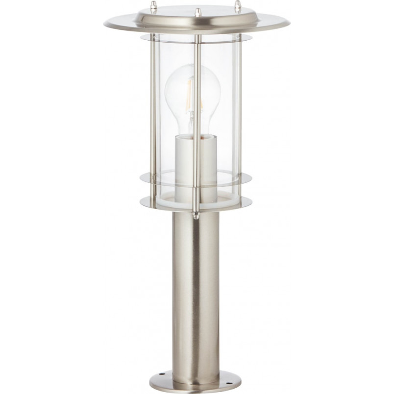 Lampa zewnętrzna York - Srebrna, Stalowa | Brilliant