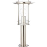 Lampa zewnętrzna York - Srebrna, Stalowa | Brilliant