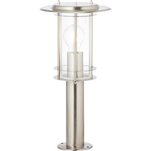 Lampa zewnętrzna York - Srebrna, Stalowa | Brilliant