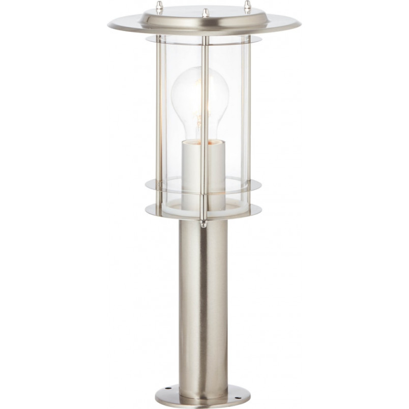Lampa zewnętrzna York - Srebrna, Stalowa | Brilliant