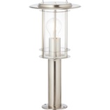 Lampa zewnętrzna York - Srebrna, Stalowa | Brilliant