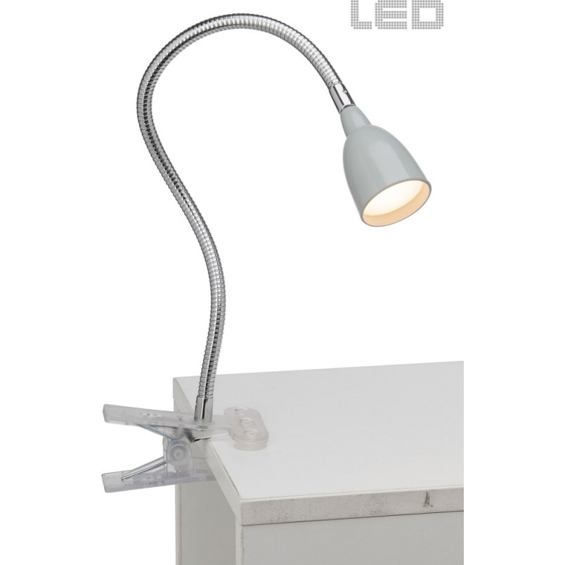 Lampka klipsowa LED Anthony Brilliant - Nowoczesny design