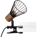 Lampa biurkowa Manama | Loftowa lampka z klipsem - Brilliant