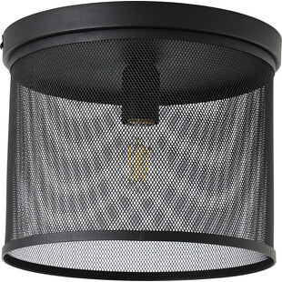 Plafon ażurowy Tonno 28cm czarny Brilliant