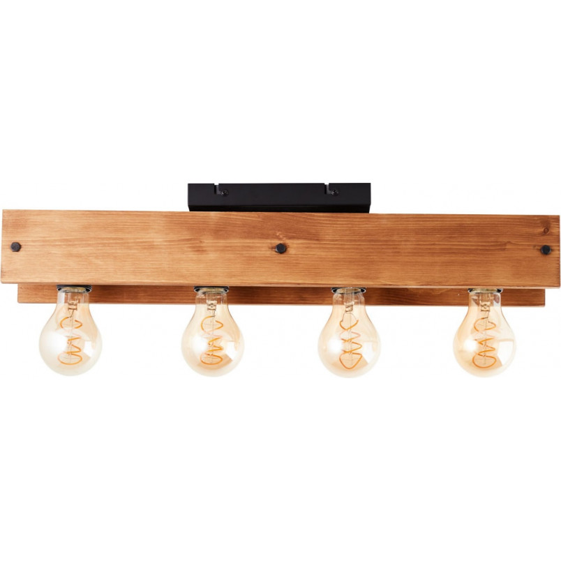 Plafon drewniany Calandra 60cm - Loftowy design | Brilliant
