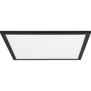 Plafon kwadratowy nowoczesny Buffi 39,5cm czarny Brilliant
