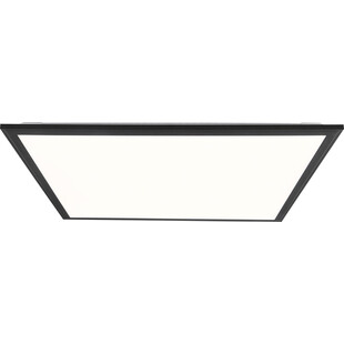 Plafon kwadratowy nowoczesny Allie 59,6cm czarny Brilliant