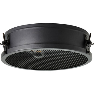 Plafon okrągły loft Zois 34cm czarny Brilliant
