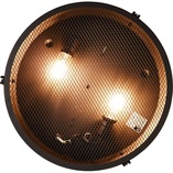 Plafon Loft Czarny Brilliant Zois 42cm - Stylowe Oświetlenie