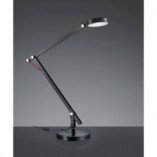 Lampa biurkowa LED Trio Amsterdam | Regulowana, Czarna