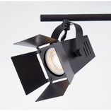 Plafon industrialny Movie II LED - Brilliant | Czarny Mat