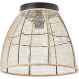 Plafon Boho Tanah 32cm - Naturalny Design | Brilliant