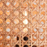 Plafon rattanowy podwójny Wiley | Lampa Brilliant - Styl Boho
