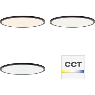Plafon LED Tuco 50cm Czarny - Brilliant | Oświetlenie