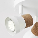 Reflektor sufitowy Moka III - Skandynawski design Brilliant