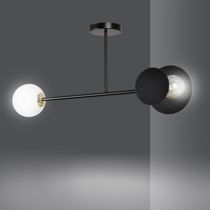 Lampa sufitowa szklana Minerva II 80cm | Emibig - Sklep z lampami