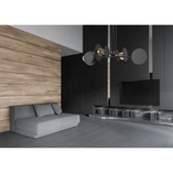 Lampa wisząca loft Idea IV czarna Emibig | 96cm