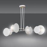 Lampa wisząca skandynawska Idea IV biała Emibig | Kup teraz!
