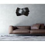 Lampa wisząca Vieno czarna Emibig | Nowoczesne oświetlenie