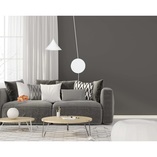 Kinkiet wiszący Abramo biały Emibig | Skandynawski design