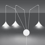 Lampa wisząca Abramo III biała - Emibig | Skandynawski design