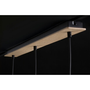 Lampa Wisząca Bolero 3 Czarna | Skandynawski Design Emibig