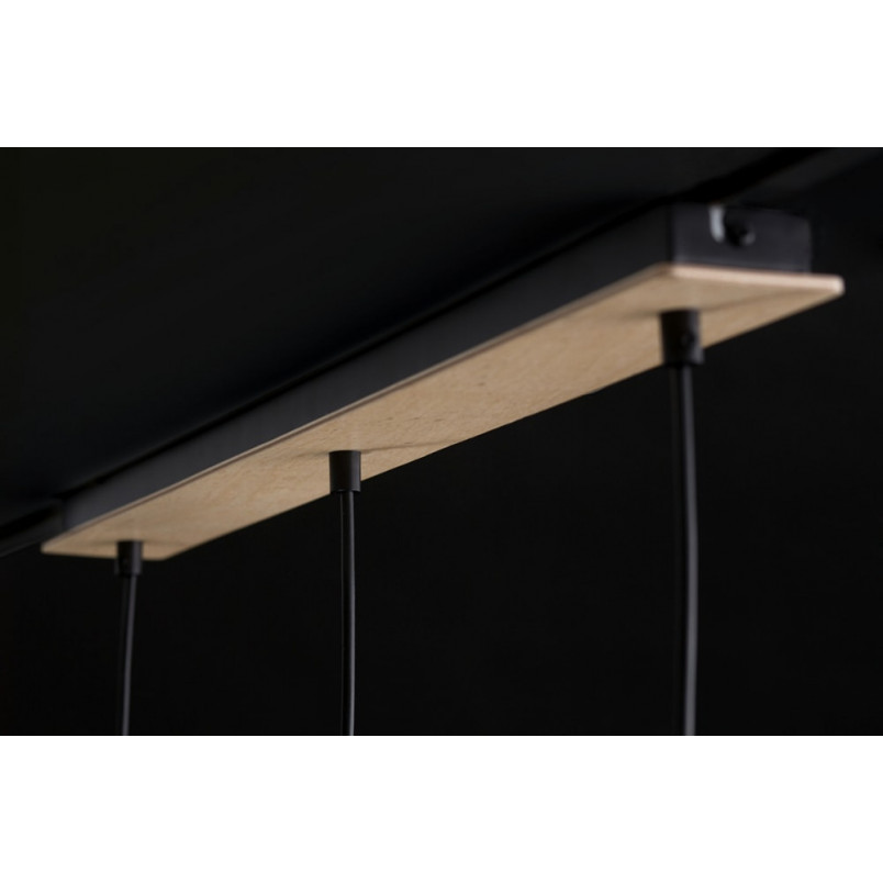 Lampa Wisząca Bolero 3 Czarna | Skandynawski Design Emibig