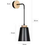 Kinkiet wiszący Bolero czarny Emibig | Skandynawski design