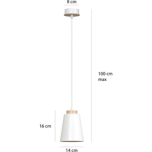 Lampa wisząca BOLERO - Skandynawska Elegancja | Emibig