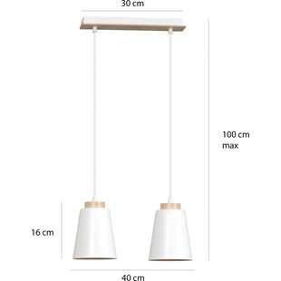 Lampa Wisząca Bolero - Skandynawski Design | Emibig