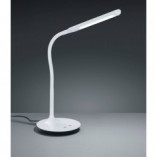 Lampa biurkowa LED Polo biała Trio | Nowoczesne oświetlenie