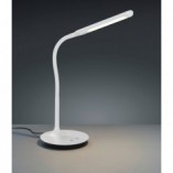 Lampa biurkowa LED Polo biała Trio | Nowoczesne oświetlenie