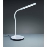 Lampa biurkowa LED Polo biała Trio | Nowoczesne oświetlenie