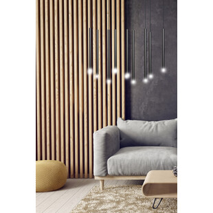 Lampa wisząca Selter IX czarna - Emibig | Nowoczesny design